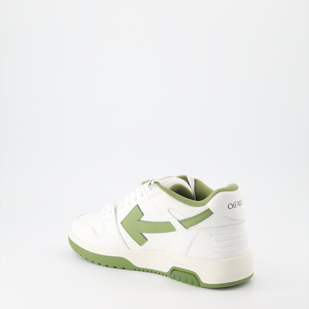 Sneaker Baskets Out Of Office Off-White Verde Homme