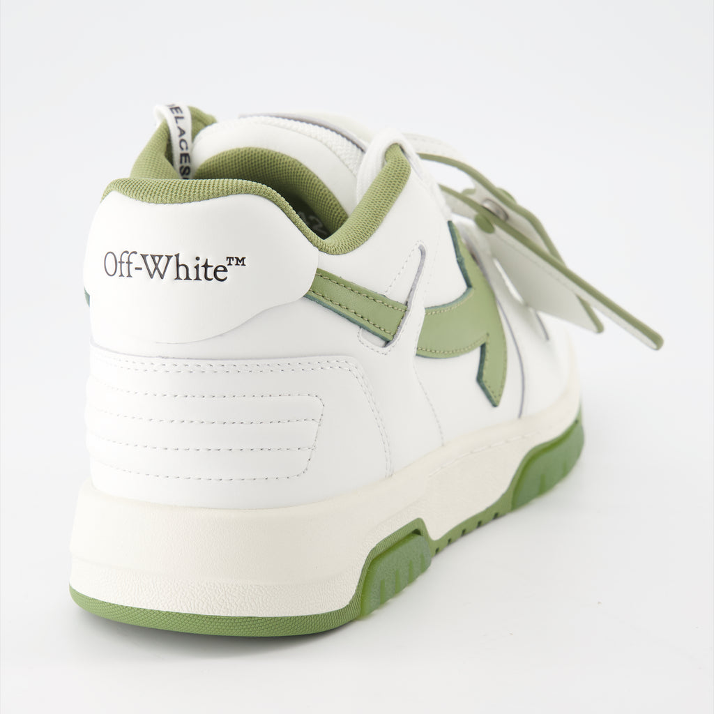 Sneaker Baskets Out Of Office Off-White Verde Homme