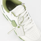 Sneaker Baskets Out Of Office Off-White Verde Homme
