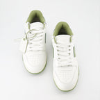 Sneaker Baskets Out Of Office Off-White Verde Homme