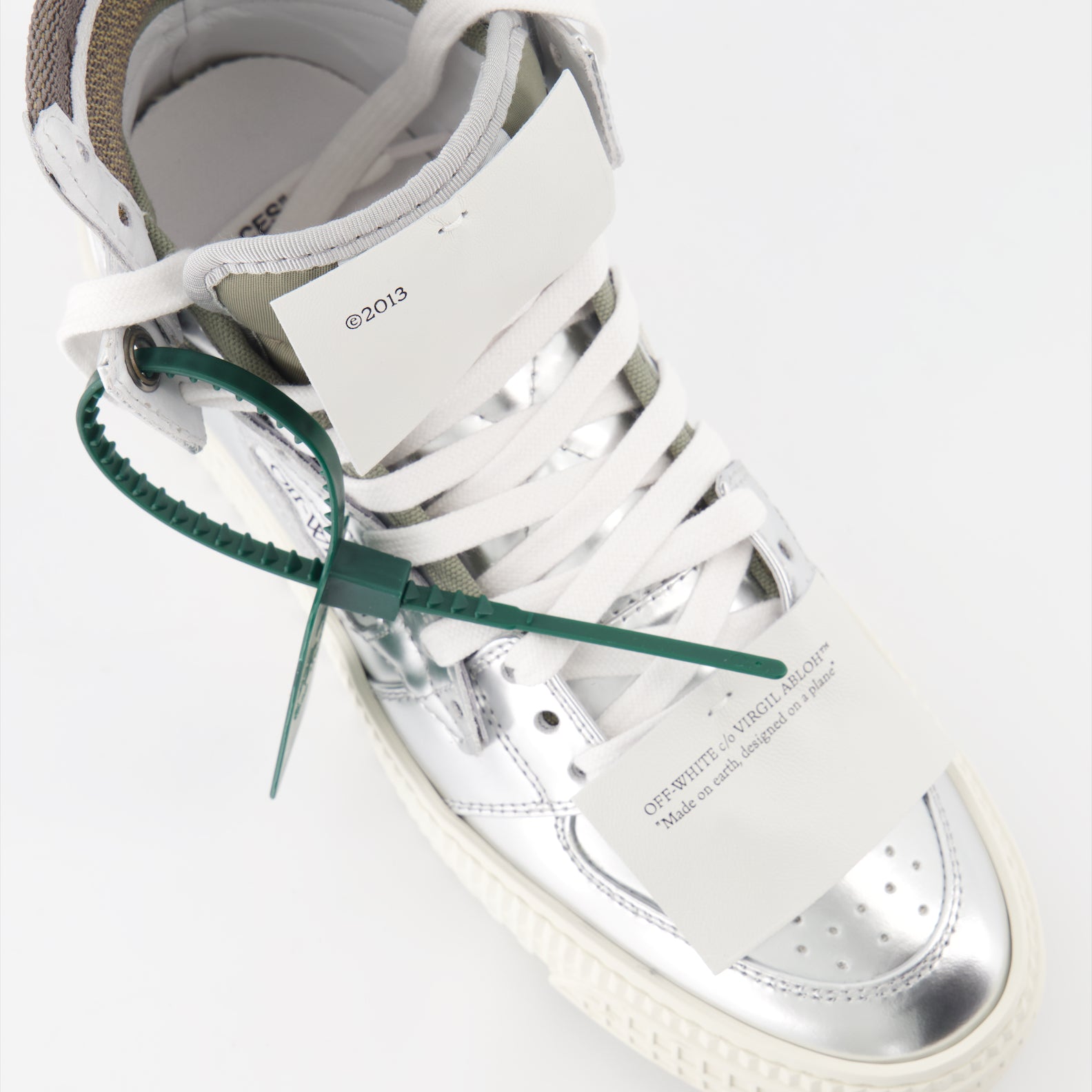 Baskets Baskets 3.0 Off Court Off-White Argenté Femme