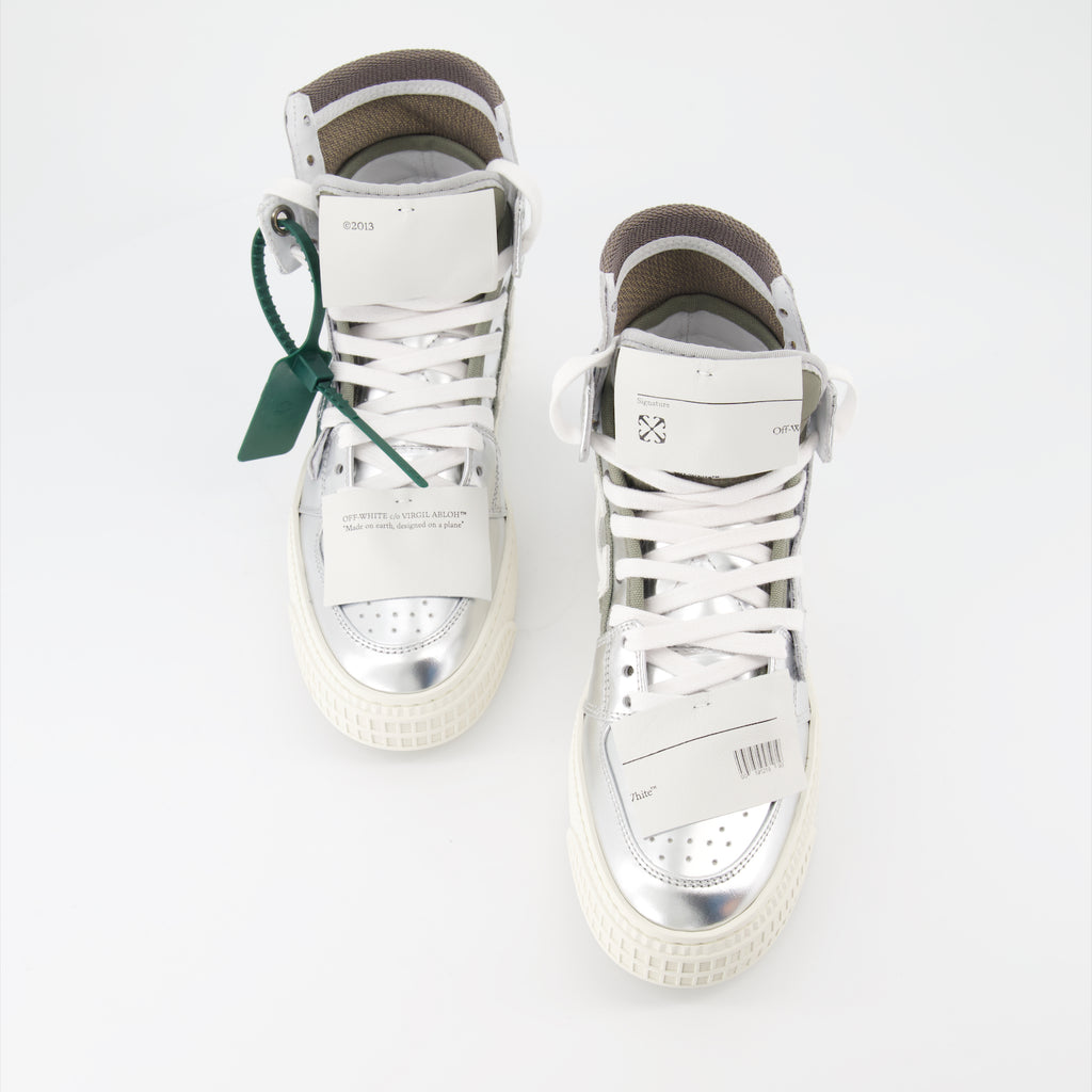Baskets Baskets 3.0 Off Court Off-White Argenté Femme