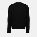 Malhas Pull Big Bookish Off-White Preto Homme