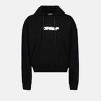 Sweatshirts Sweat à capuche Blurr book Off-White Schwarz Homme