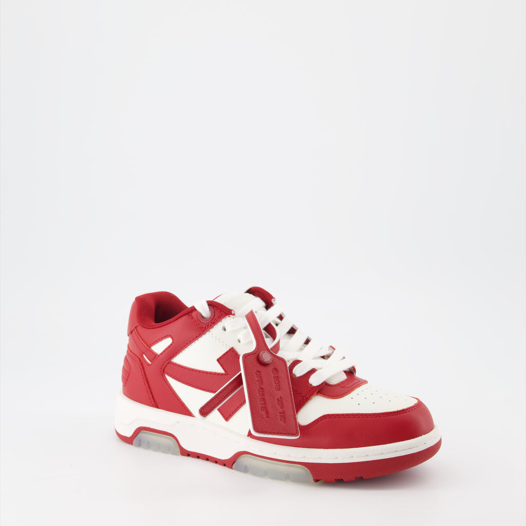 Sneaker Baskets Out Of Office Off-White Rojo Femme