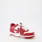 Sneaker Baskets Out Of Office Off-White Rojo Femme