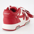 Sneaker Baskets Out Of Office Off-White Rojo Femme