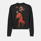 Moletons Sweatshirt S.Matthew Off-White Preto Homme