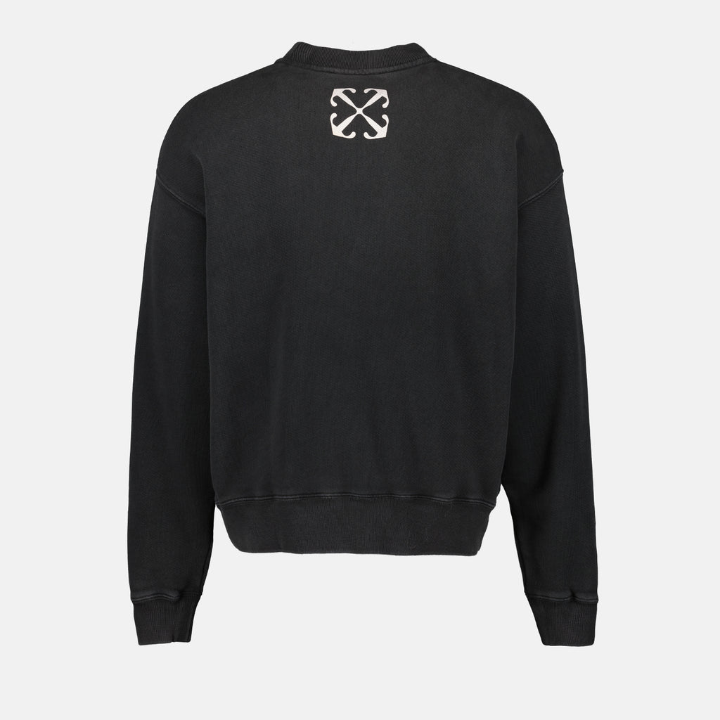 Moletons Sweatshirt S.Matthew Off-White Preto Homme