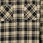 Camisas Chemise en flanelle Off-White Bege Homme