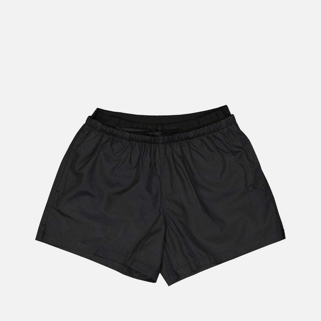 Strandmode Short de bain OW Off-White Schwarz Homme