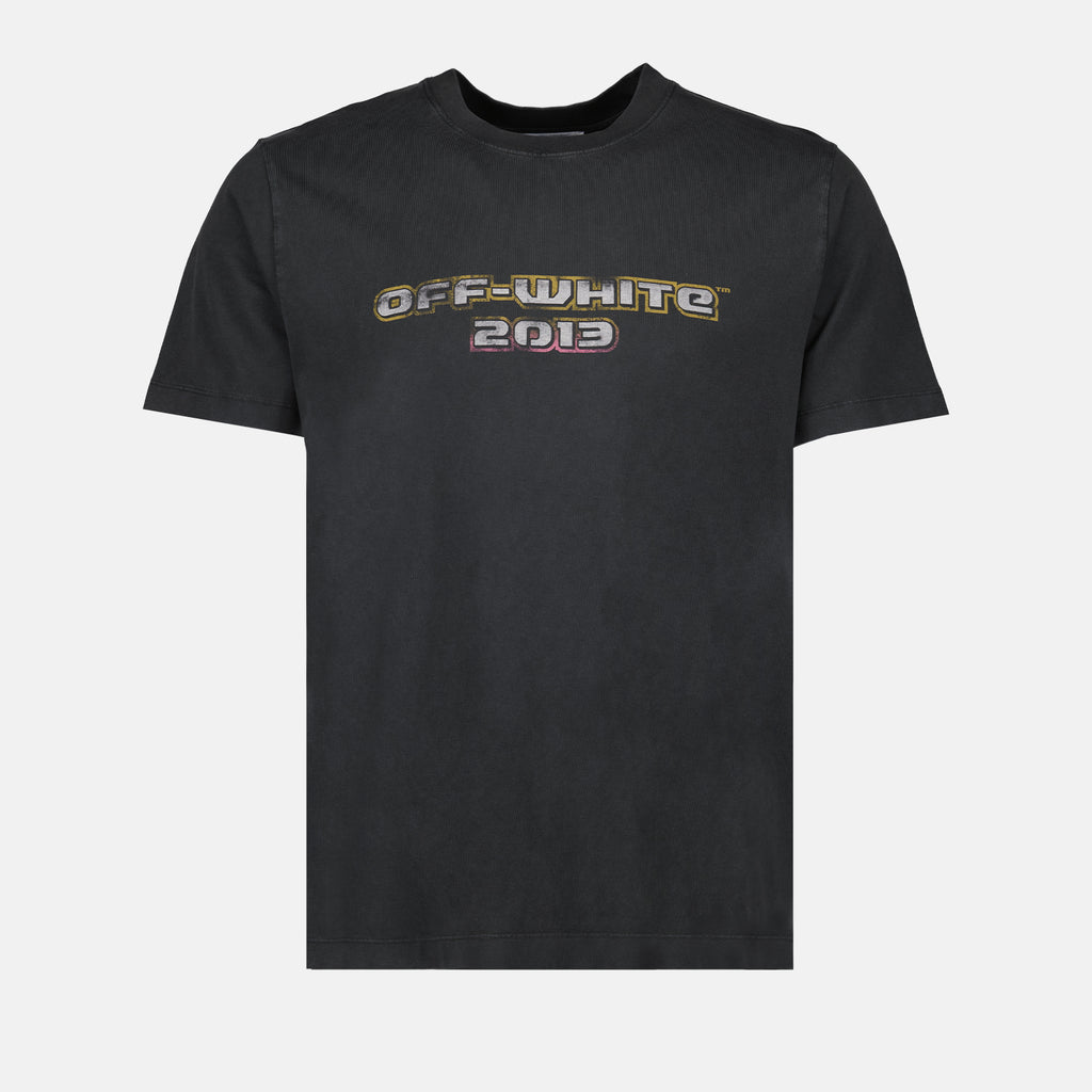 Camisetas T-shirt Digit Bacchus Off-White Preto Homme
