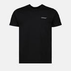 Camisetas T-shirt Scratch Arrow Off-White Negro Homme