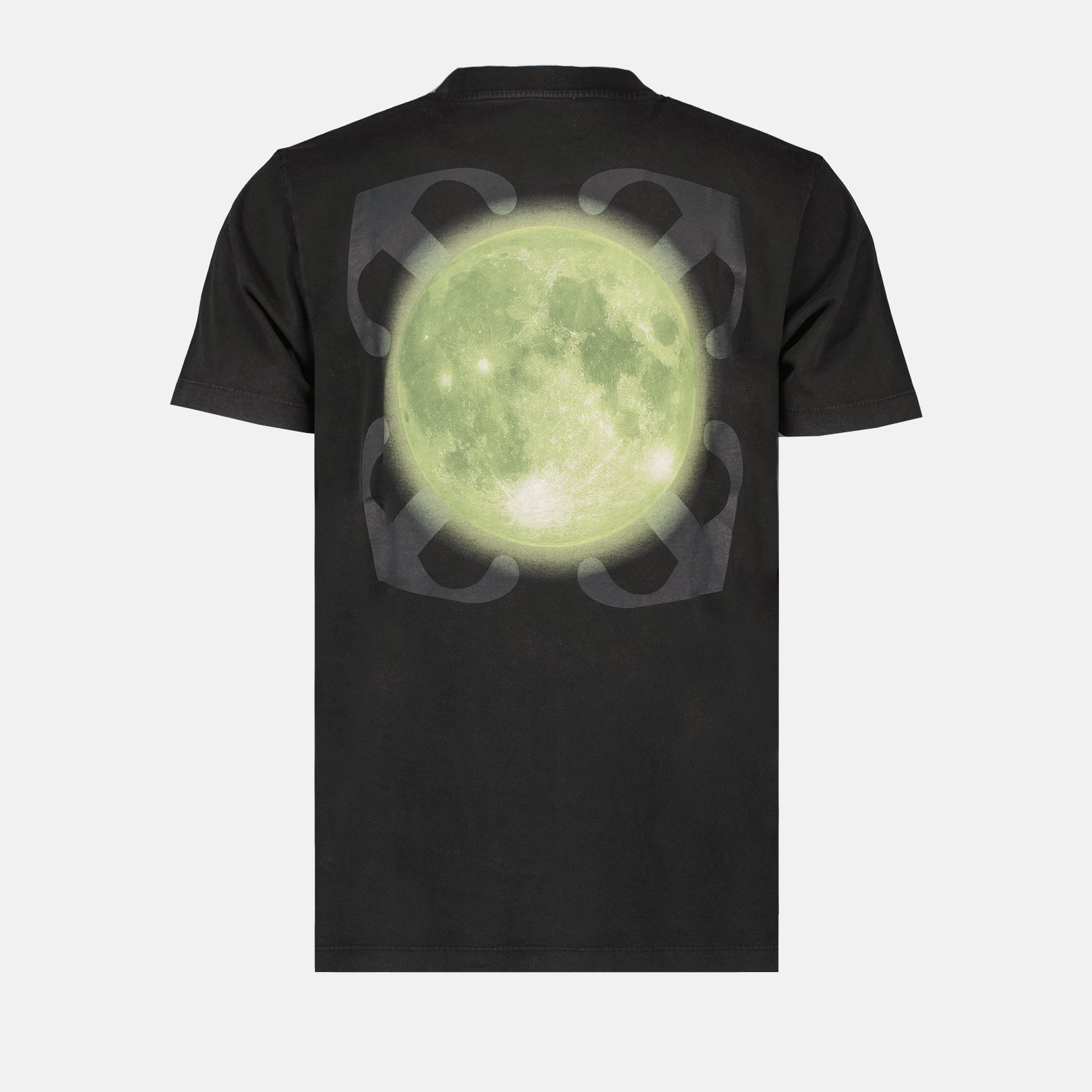 T-shirts T-shirt Super Moon Off-White Noir Homme