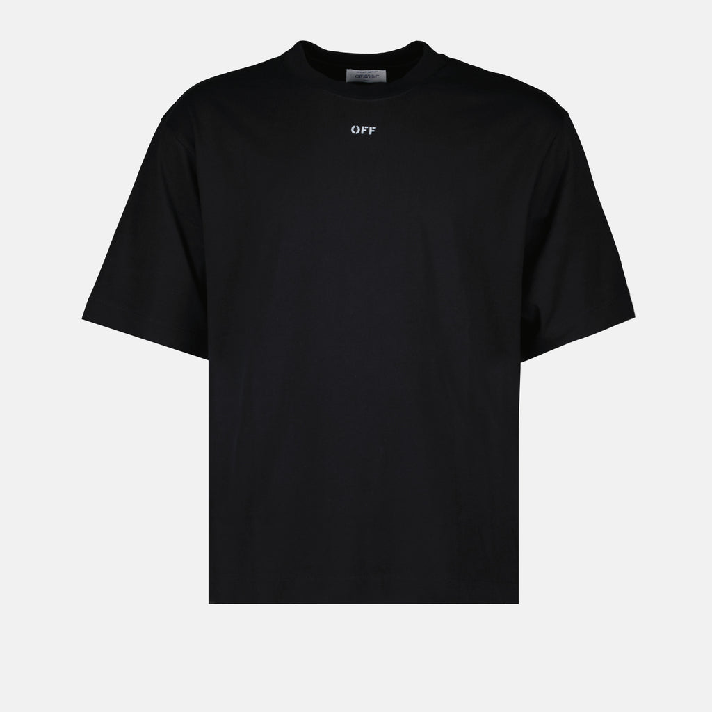 T-Shirts T-shirt Off Stamp Off-White Schwarz Homme
