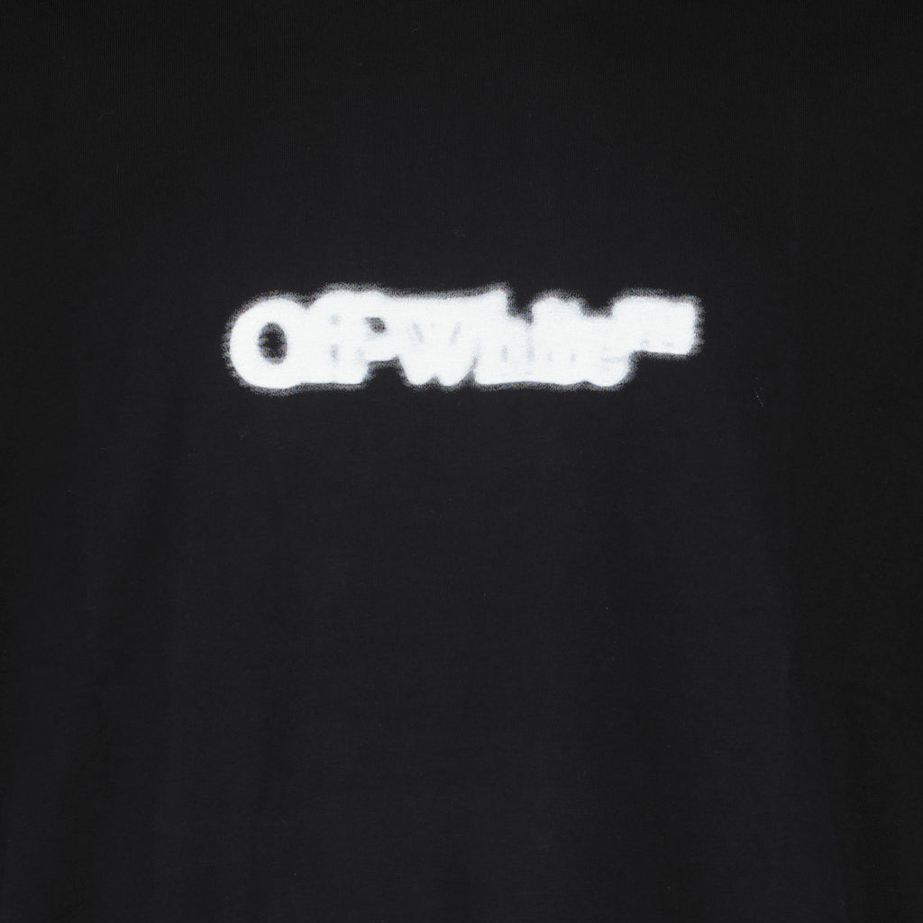 T-shirts T-shirt Blurr Book over Off-White Noir Homme