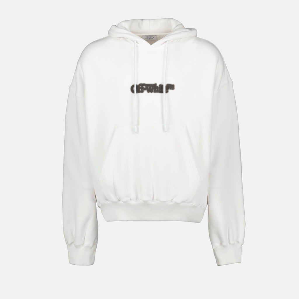 Sweatshirts Sweat à capuche Blurr book Off-White Weiß Homme