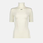 Camisetas Col roulé Off Stamp Off-White Branco Femme