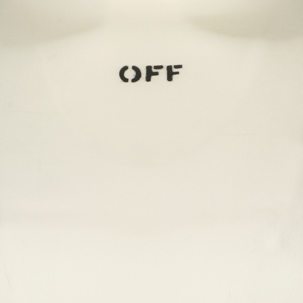 Camisetas Col roulé Off Stamp Off-White Branco Femme