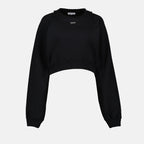 스웨트셔츠 오프 스탬프 스웻셔츠 Off-White 검은색 Femme