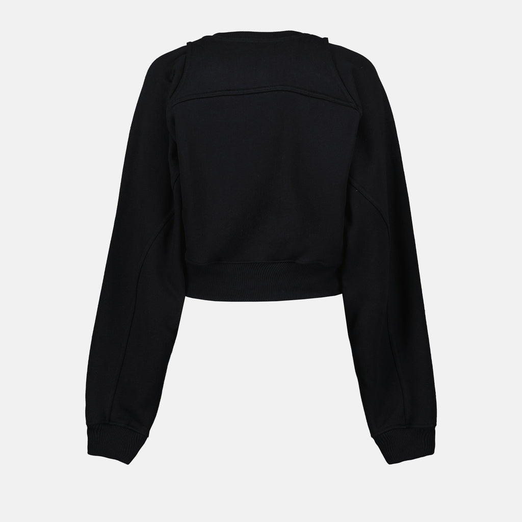 스웨트셔츠 오프 스탬프 스웻셔츠 Off-White 검은색 Femme