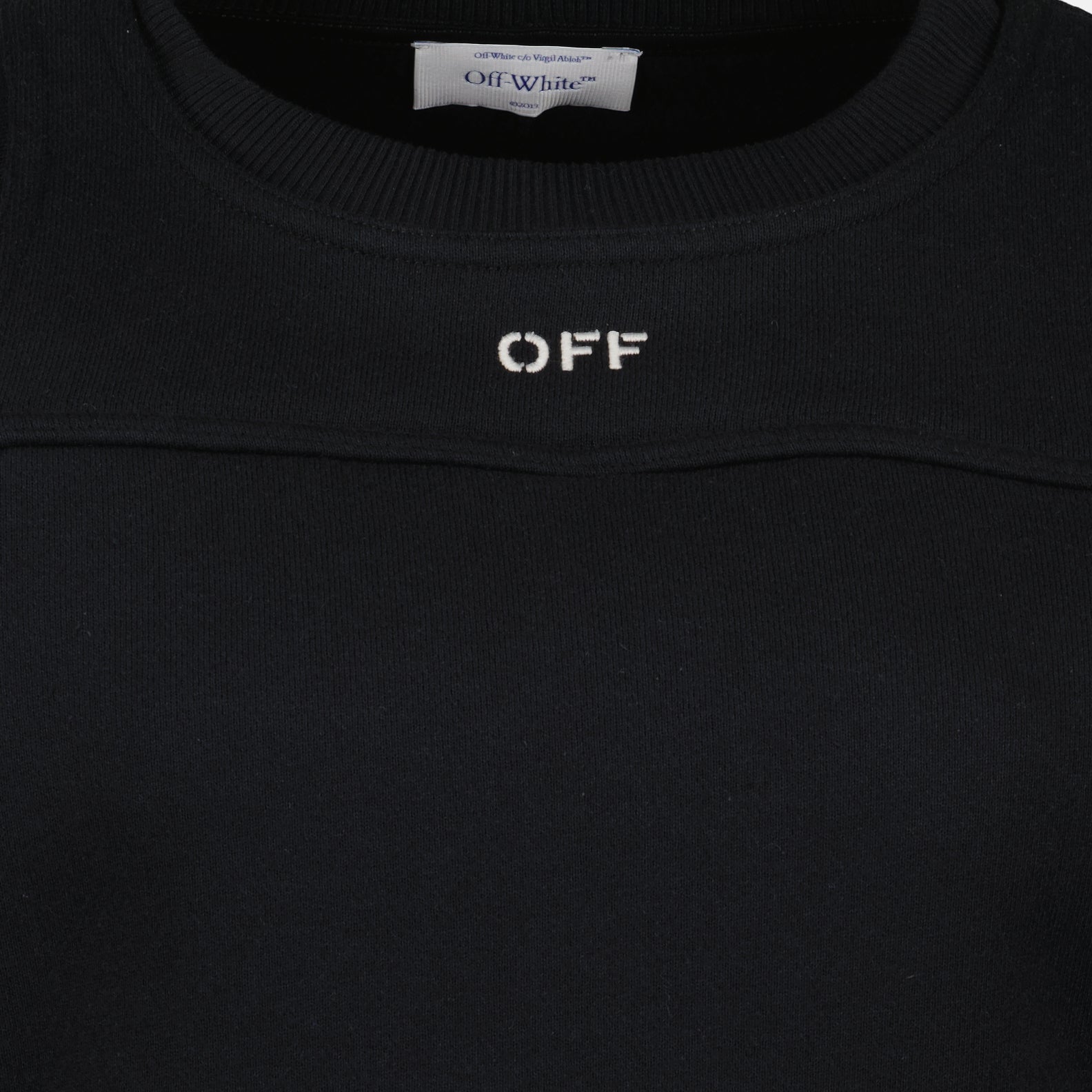스웨트셔츠 오프 스탬프 스웻셔츠 Off-White 검은색 Femme