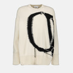 Knitwear OW oversized sweater Off-White Beige Women