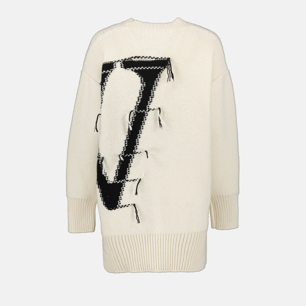 Knitwear OW oversized sweater Off-White Beige Women