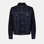 Jaquetas Veste en jean Off Off-White Azul escuro Homme