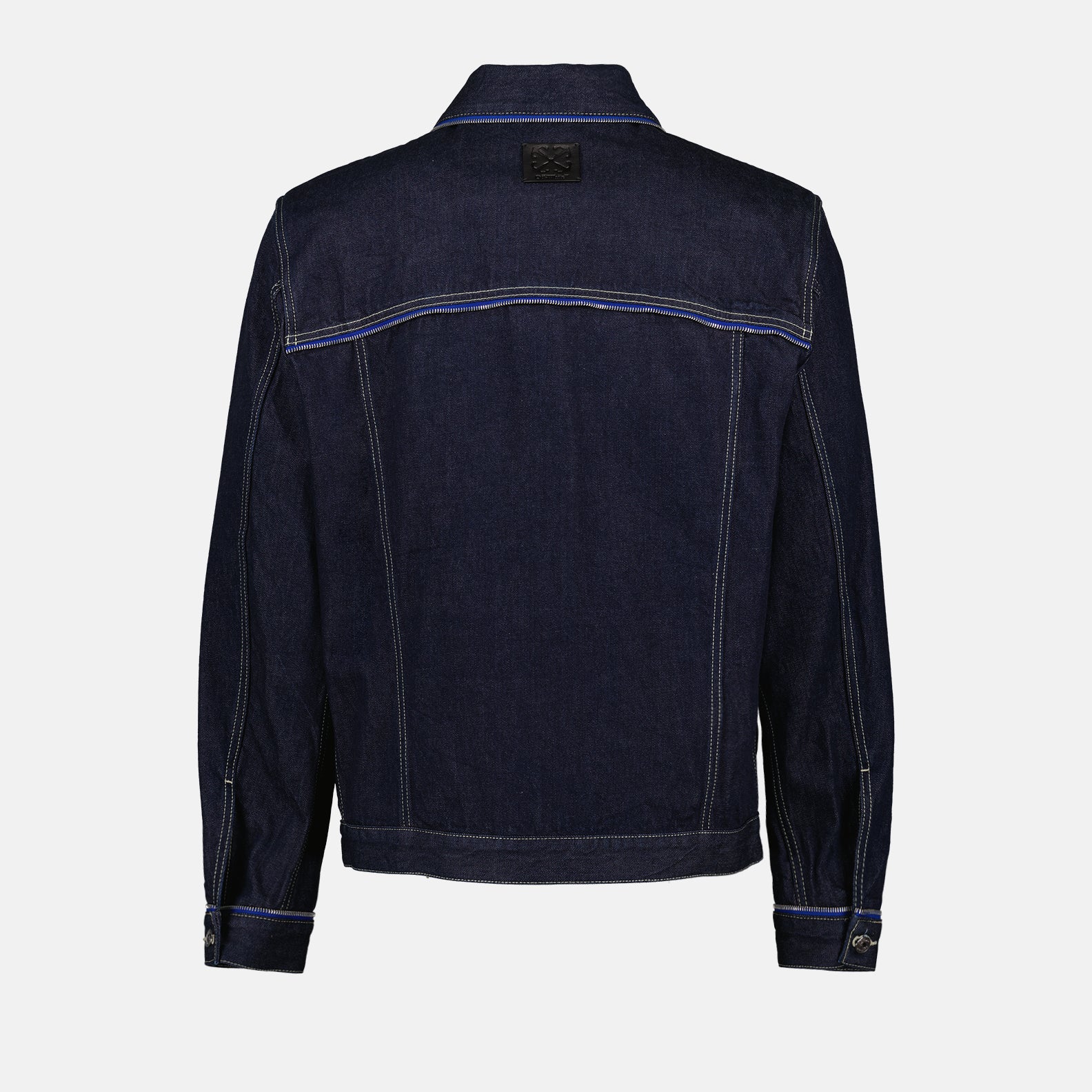 Jaquetas Veste en jean Off Off-White Azul escuro Homme