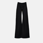 Hosen Weite Jogginghose Off-White Schwarz Femme