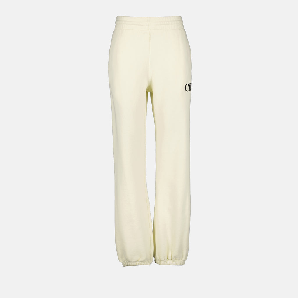Pants Flock OW jogging pants Off-White Beige Women