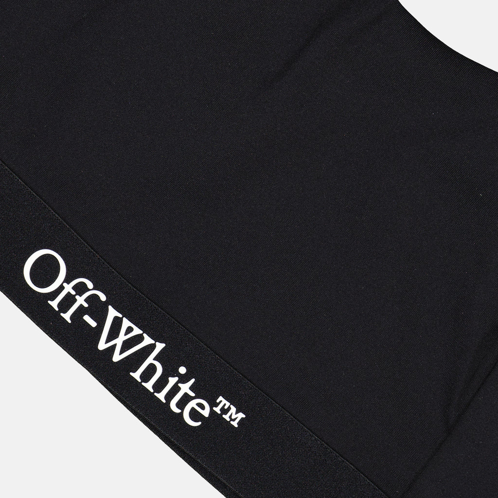 탑 Top à logo Off-White 검은색 Femme