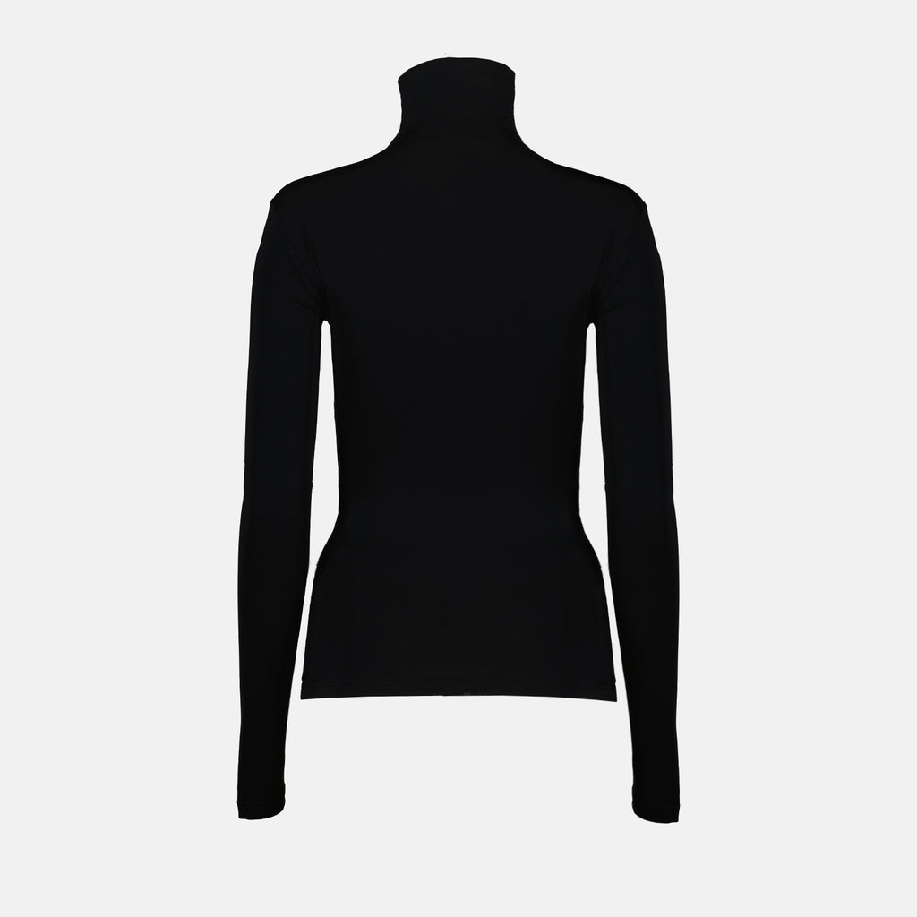 Camisetas Col roulé Off Stamp Off-White Preto Femme