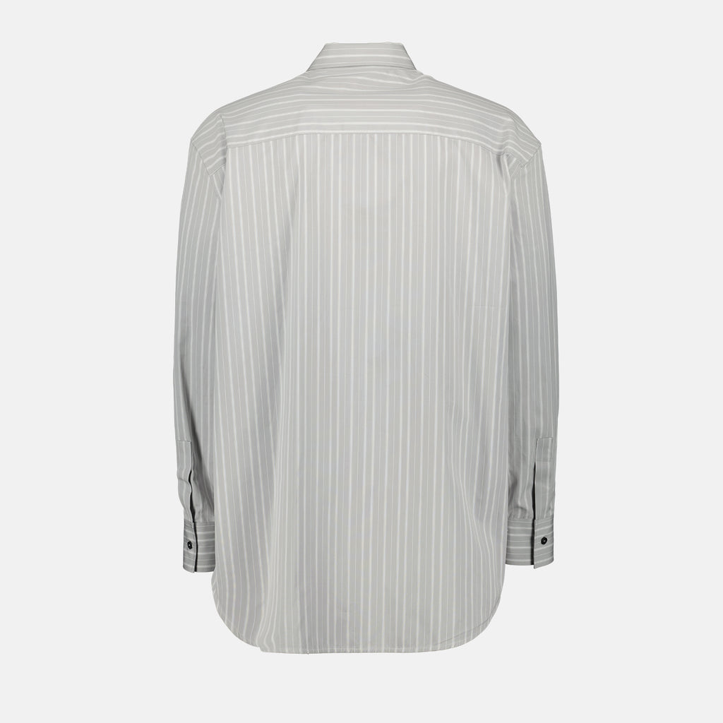 Chemises Chemise OW rayée Off-White Gris Homme