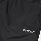 ビーチウェア アローサーファースイムショーツ Off-White 黒 男
