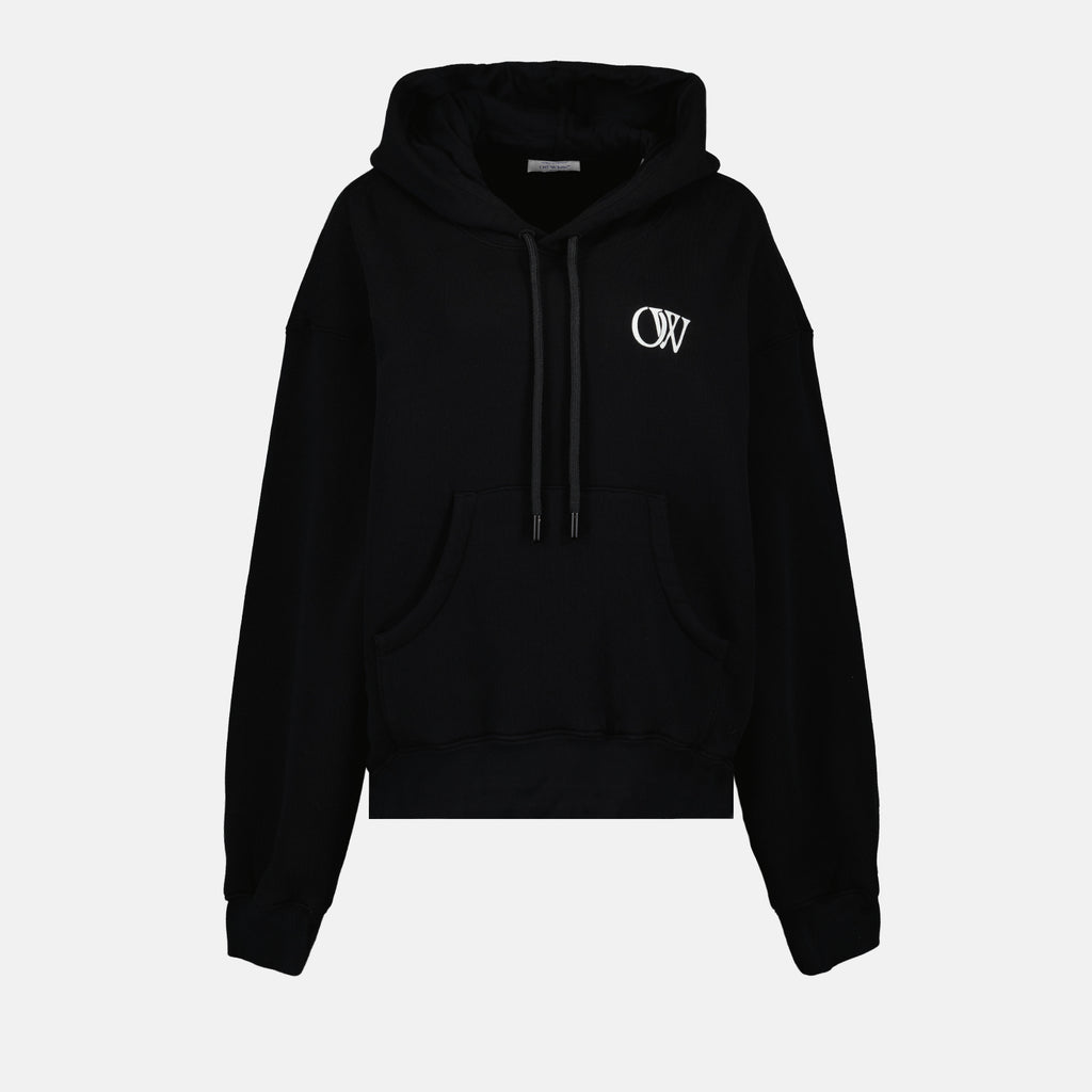 Sweatshirts Sweat à capuche Flock OW Off-White Schwarz Femme