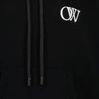 Sweatshirts Sweat à capuche Flock OW Off-White Schwarz Femme