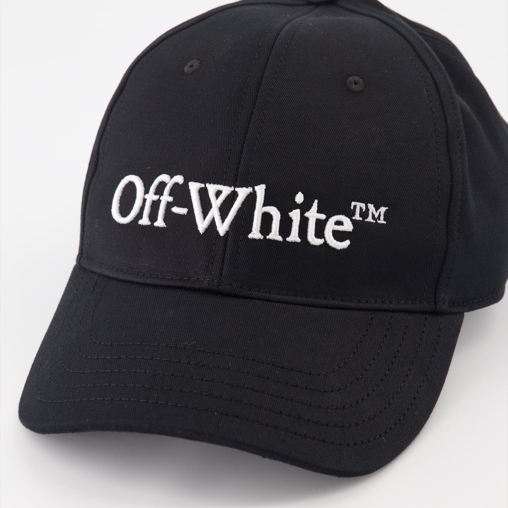 Chapeaux, casquettes et bonnets Casquette Bookish dril Off-White Noir Homme