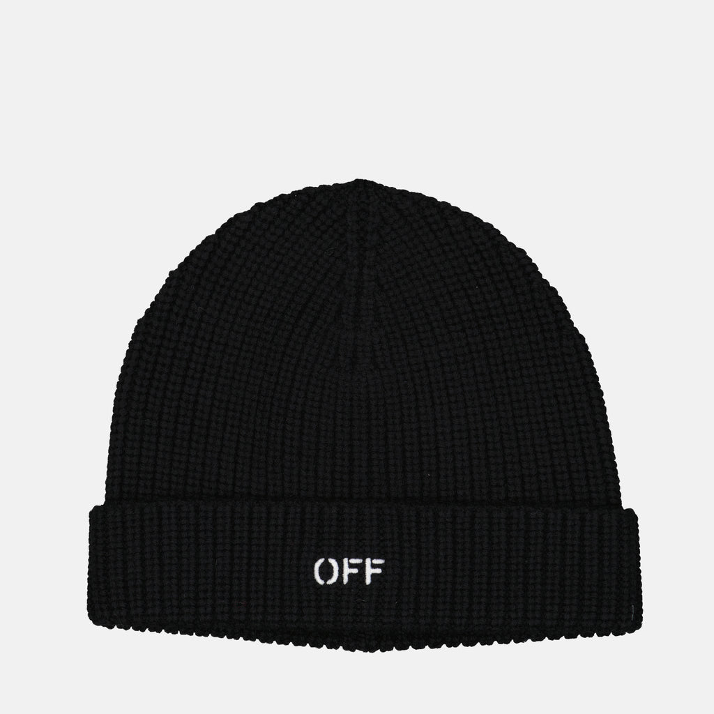 Hats, caps and beanies Beanie Off Off-White Black Man