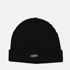 Hats, caps and beanies Beanie Off Off-White Black Man