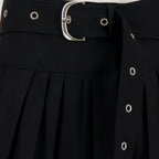 Jupes Jupe plissée Off-White Noir Femme