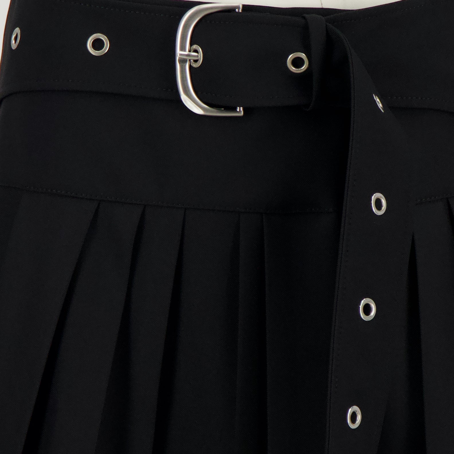 Jupes Jupe plissée Off-White Noir Femme