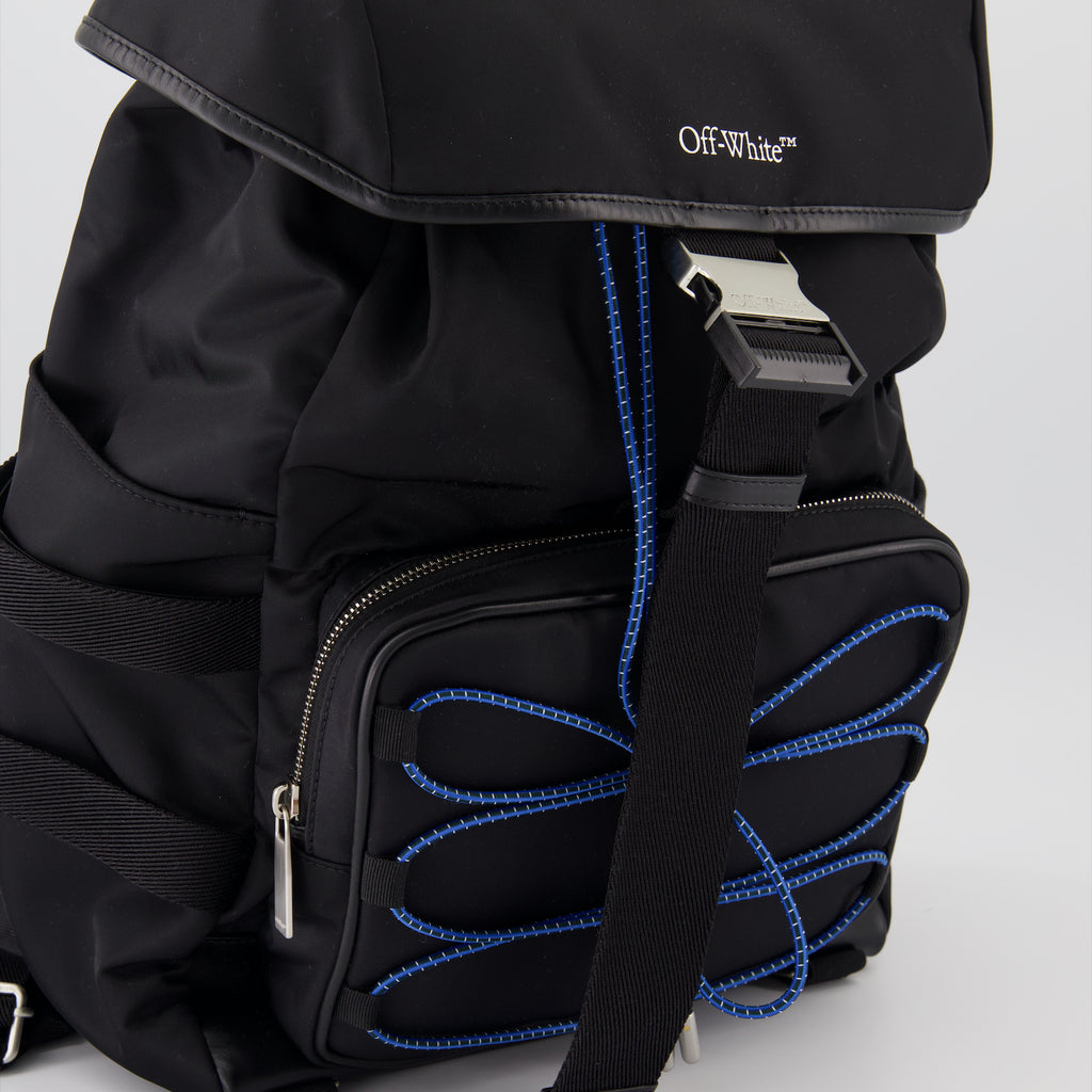 Zaini Sac à dos Courrie Flap Off-White Nero Homme