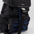 Zaini Sac à dos Courrie Flap Off-White Nero Homme