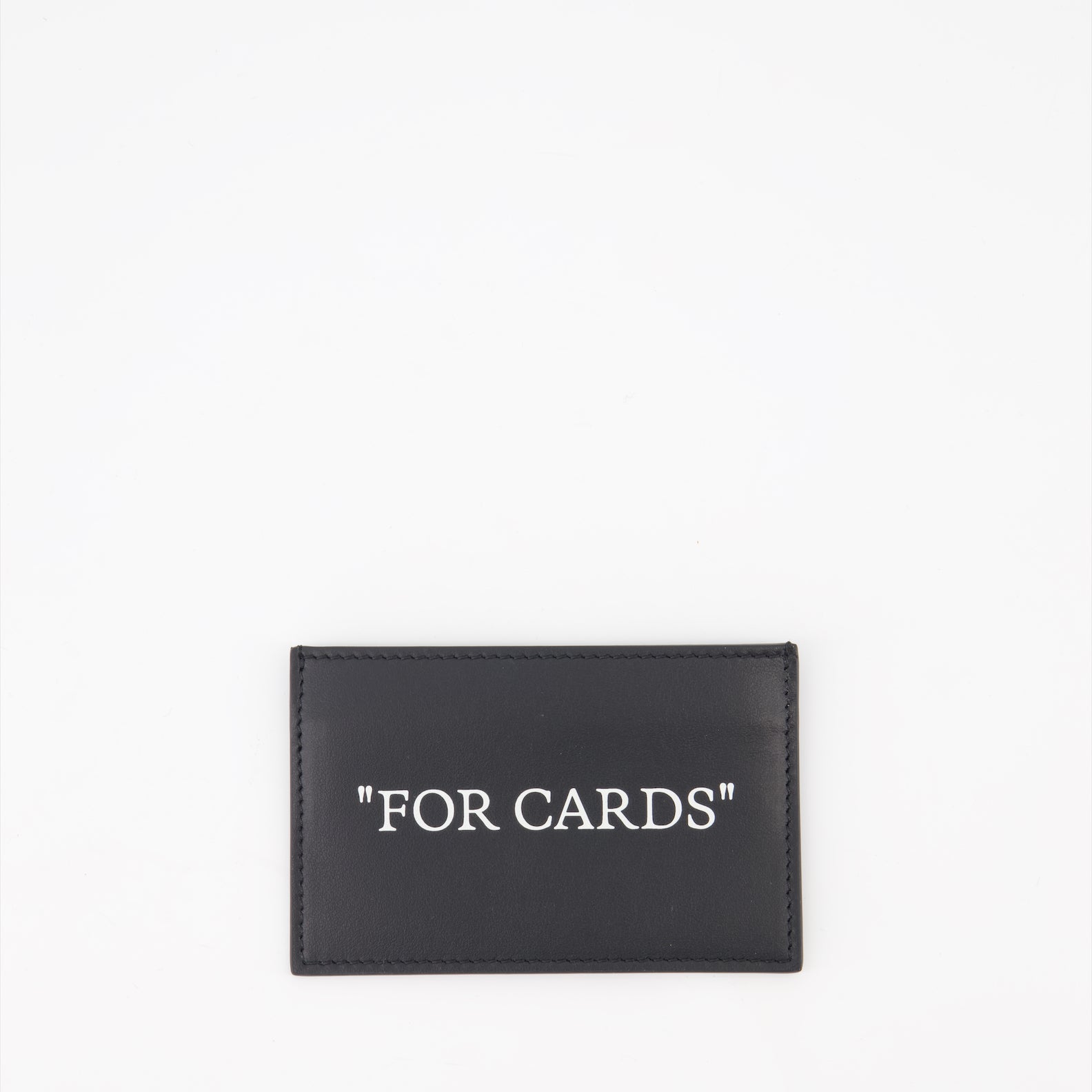 Small leather goods Bookish For Cards Card Holder Off-White Black Man