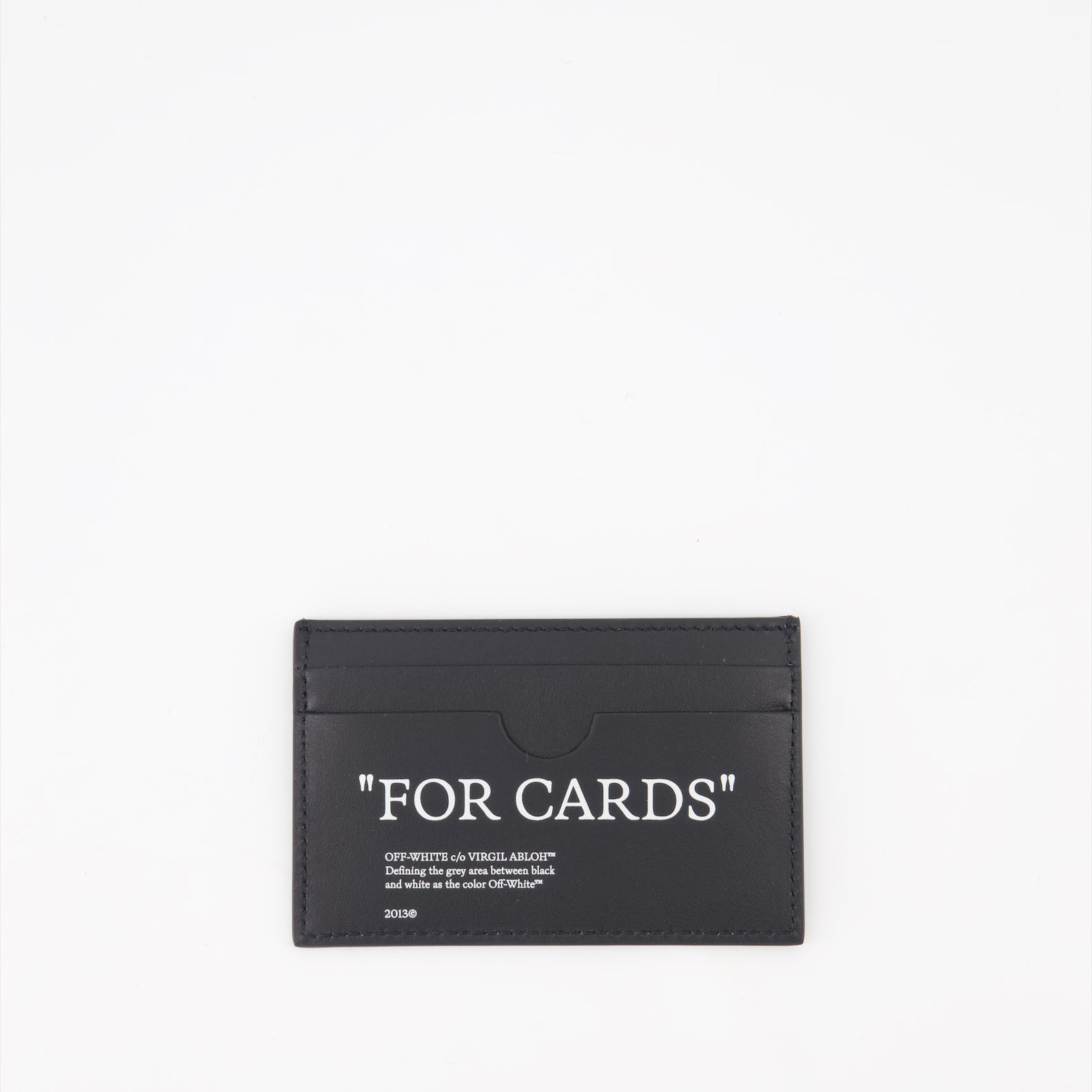 Small leather goods Bookish For Cards Card Holder Off-White Black Man