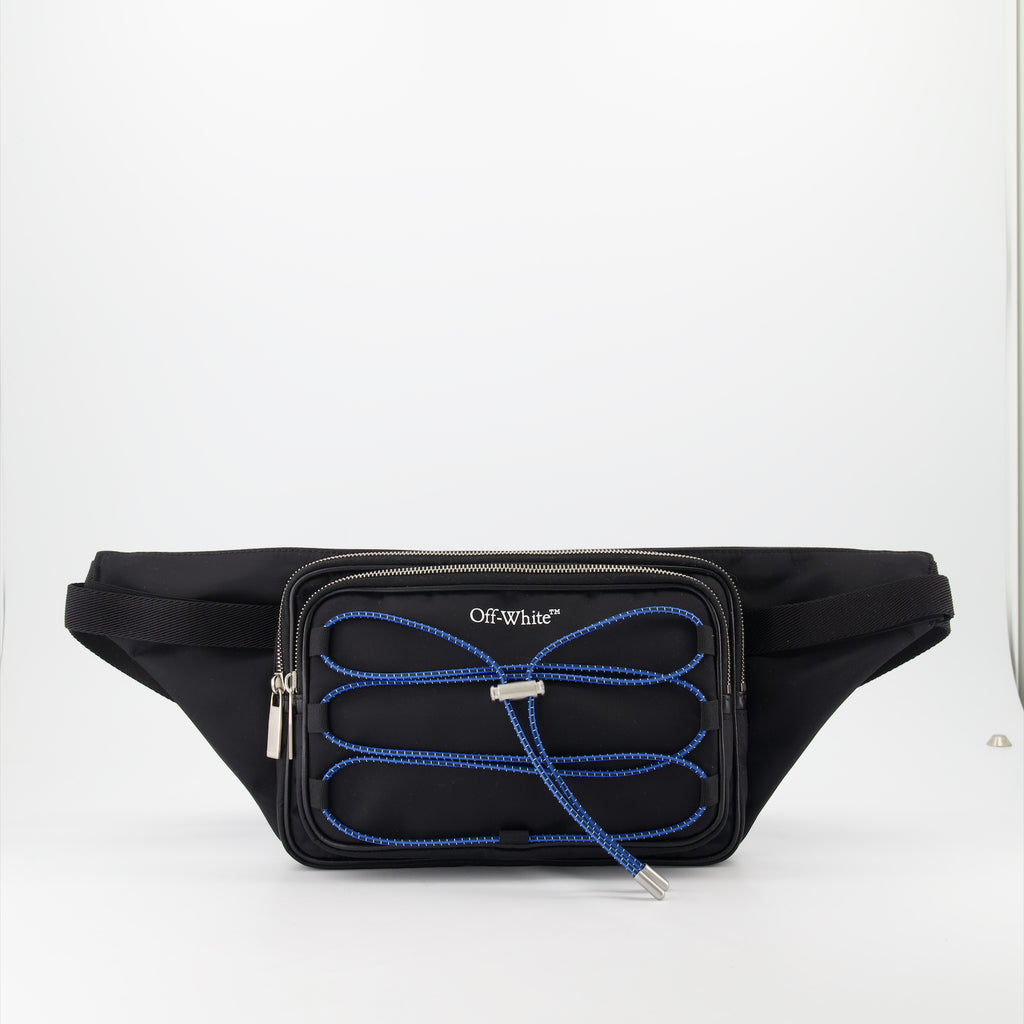 Marsupi Sac banane Courrier Off-White Nero Homme
