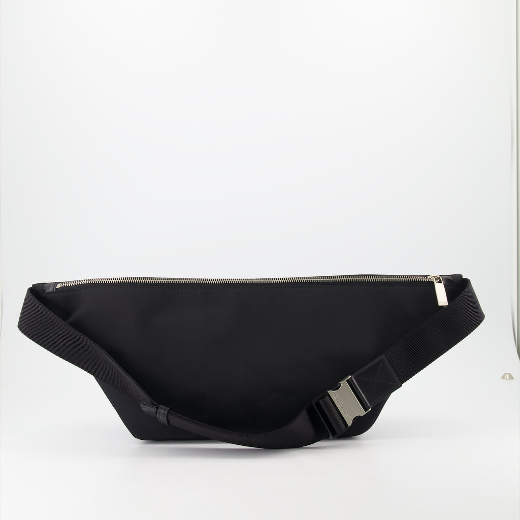 Marsupi Sac banane Courrier Off-White Nero Homme