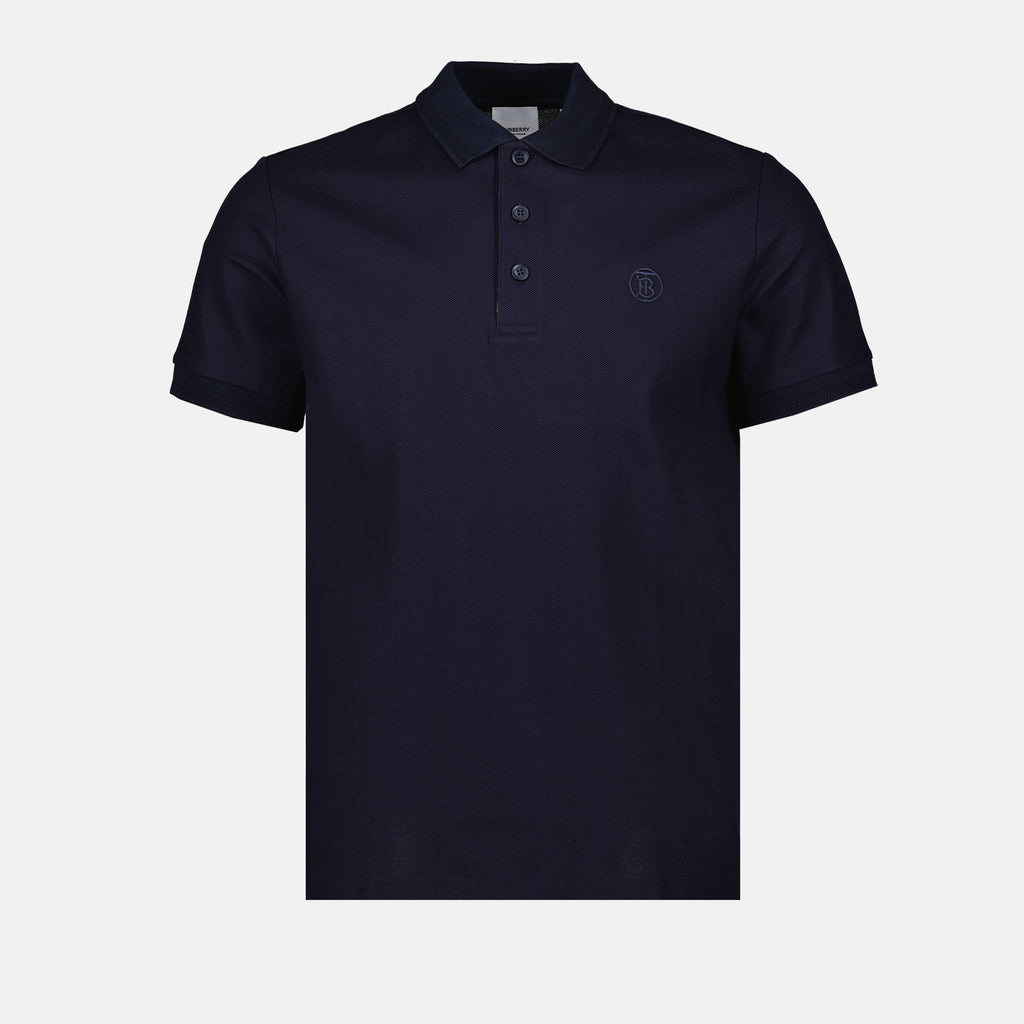 Polo Polo Eddie Burberry Blu Homme
